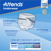 Attends® Adult Moderate Absorbent Underwear, X-Large, White #AP0740100