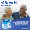 Attends® Bariatric Protective Underwear, 2X-Large #AU50