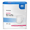 McKesson Super Moderate Absorbency Incontinence Brief, Medium #BR30643