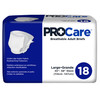 PROCare™ Breathable Adult Incontinence Briefs, Large #CRB-013/2