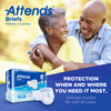 Attends Briefs, Adult, Large, Heavy Absorbency, Disposable #DDA30