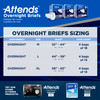 Attends® Briefs with Overnight Protection, Large #DDEW30