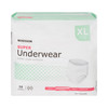 McKesson Super Moderate Absorbent Underwear, Extra Large #UW33846