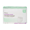 McKesson Extended Wear Maximum Absorbent Underwear, Large #UWEXTLG