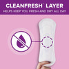 Poise Bladder Control Pads, Light Absorbency, Regular Length, 7.5, Adult, Female, Disposable #19305