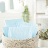TENA Regular Underpads, Light Absorbency, Blue, Disposable, Latex-Free #350