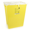McKesson Prevent® Chemotherapy Sharps Container, 12 Gallon, 20-4/5 x 17-3/10 x 13 Inch #2259