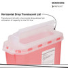 McKesson Prevent® Two-Piece Sharps Container, 5.4 Quart, 11 x 12 x 4-3/4 Inch #2269