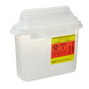 BD™ Sharps Container, 5.4 Quart, 12 x 12 x 4-4/5 Inch #305551