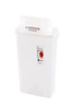 SharpStar™ In-Room™ Multi-purpose Sharps Container, 3 Gallon, 16½ x 13¾ x 6 Inch #8536SA