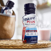 Ensure® Plus Therapeutic Nutrition, Strawberry, 8-ounce bottle #58301