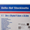 Delta-Net® Black Synthetic Compression Stockinette, 3 Inch x 25 Yard #7272302