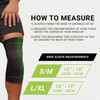 Green Drop™ Infused Compression Sleeve Knee Support, Small/Medium #KNE-1452