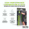 Green Drop™ Infused Compression Sleeve Elbow Support, Small/Medium #ELB-1450