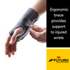 3M™ Futuro™ Compression Stabilizing Right Wrist Brace, Large/Extra Large #48402ENR