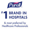 Purell Advanced Hand Sanitizer 70% Ethyl Alcohol Gel, Bottle, 4 oz, Fruit Scent #9651-24
