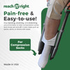 Reach Right Compression Sock Aid Device, Long Shoe Horn, Dressing Hook #756