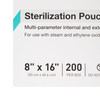 McKesson Argent® Sure-Check® Sterilization Pouch, 8 x 16 Inch #73-SSP387