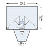 McKesson Sterile LAVH Laparotomy Drape, 112 x 30 x 124 Inch #183-I80-05174G-S