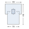 McKesson Sterile Breast Drape, 100 x 76 x 126 Inch #183-I80-05214G-S