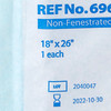 Busse Hospital Sterile Field General Purpose Drape, 18 x 26 Inch #696