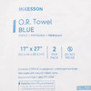 McKesson Sterile Blue O.R. Towel, 17 x 27 Inch #16-6002-B