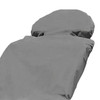 SureFit™E Force Grey Fitted Stretcher Sheet, 36 x 88 Inch #92-EFORCE