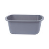 McKesson Wash Basin, Rectangle, 7 Quart, Gray #56-80342