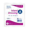 dynarex® White Adhesive Dressing, 4 x 4 inch #3493