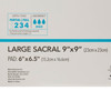 ComfortFoam™ Border Silicone Adhesive with Border Silicone Foam Dressing, 9 x 9 Inch #43990