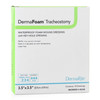 DermaFoam® Tracheostomy Nonadhesive without Border Foam Dressing, 3½ x 3½ Inch #45330