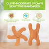 TruColour® Olive Adhesive Strip, Knuckle / Fingertip #TCB-GKF