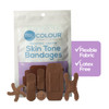 TruColour® Dark Brown Adhesive Strips, Assorted Shapes and Sizes #TCB-PASD