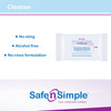 Safe n Simple™ Adhesive Remover Wipes #SNS00525