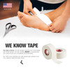 MTape® Cotton / Zinc Oxide Athletic Tape, 1-1/2 Inch x 15 Yard, White #130105