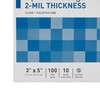 McKesson Zip Closure Bag, 3 x 5 in. #4578