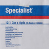 Specialist® White Cotton / Rayon Undercast Cast Padding, 3 Inch x 4 Yard #9043