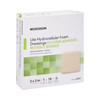 McKesson Lite Silicone Gel Adhesive without Border Thin Silicone Foam Dressing, 3 x 3 Inch #4892