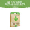 Patch™ Adhesive Strip with Aloe Vera, 2 x 3 Inch / 3 x 3 Inch #PATALLFCT