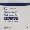 Dermacea™ Sterile Abdominal Pad, 7-1/2 x 8 Inch #7197D