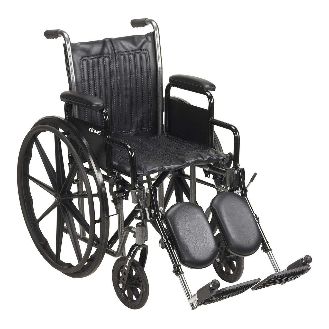 McKesson Wheelchair, 16 Inch Seat Width #146-SSP216DDA-SF