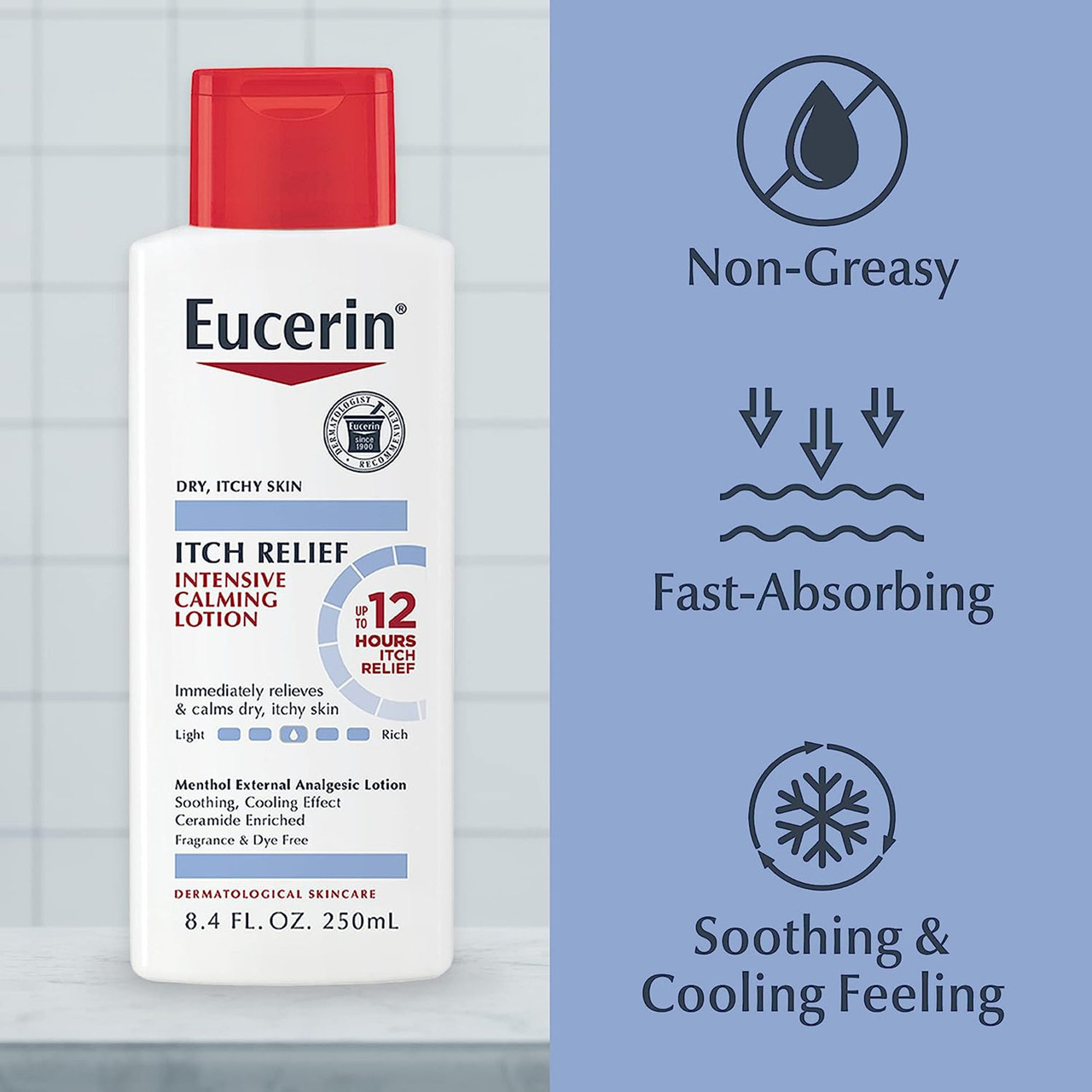 Eucerin® Itch Relief Intensive Calming Lotion #07214002657