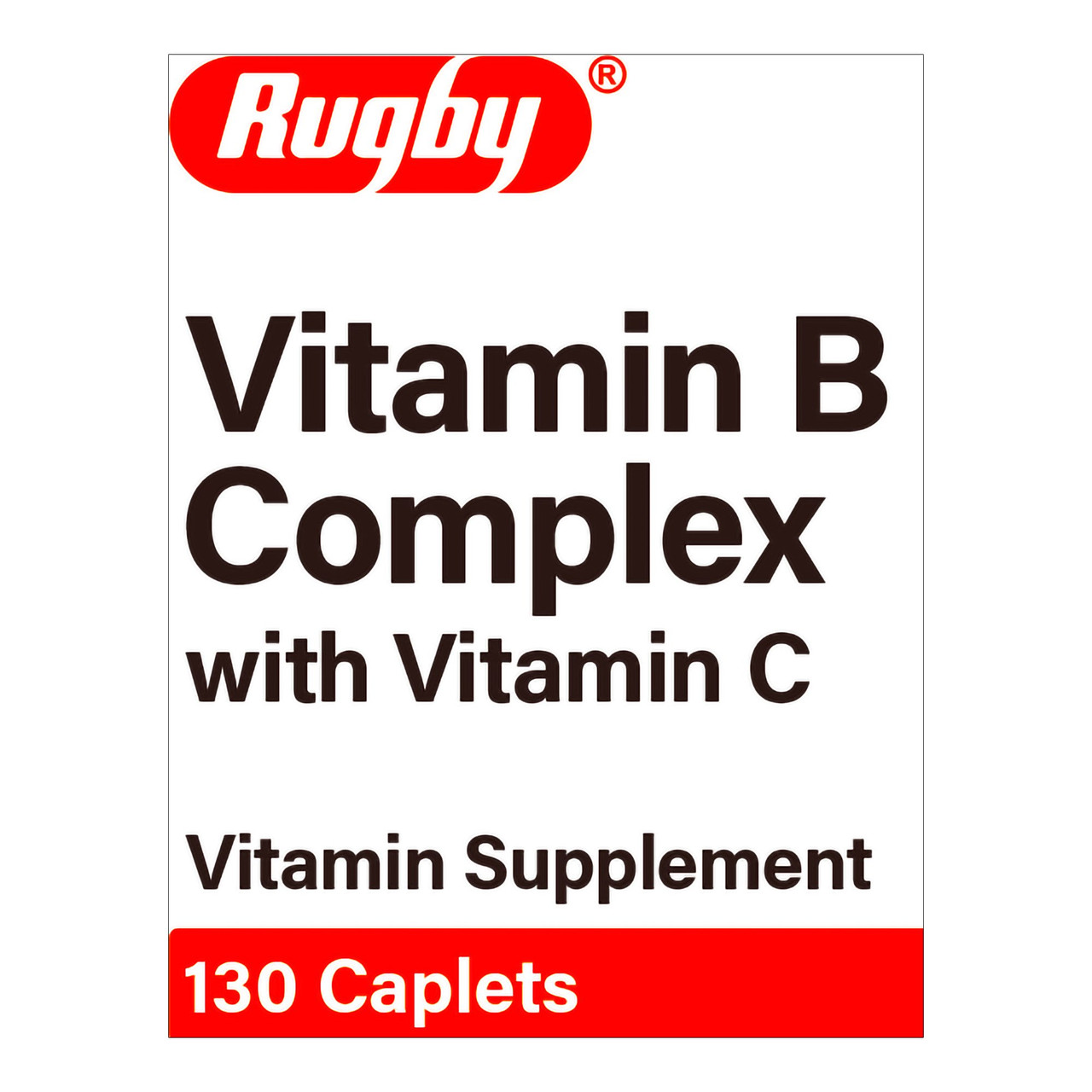 Rugby® Vitamin B Complex with Vitamin C (Ascorbic Acid