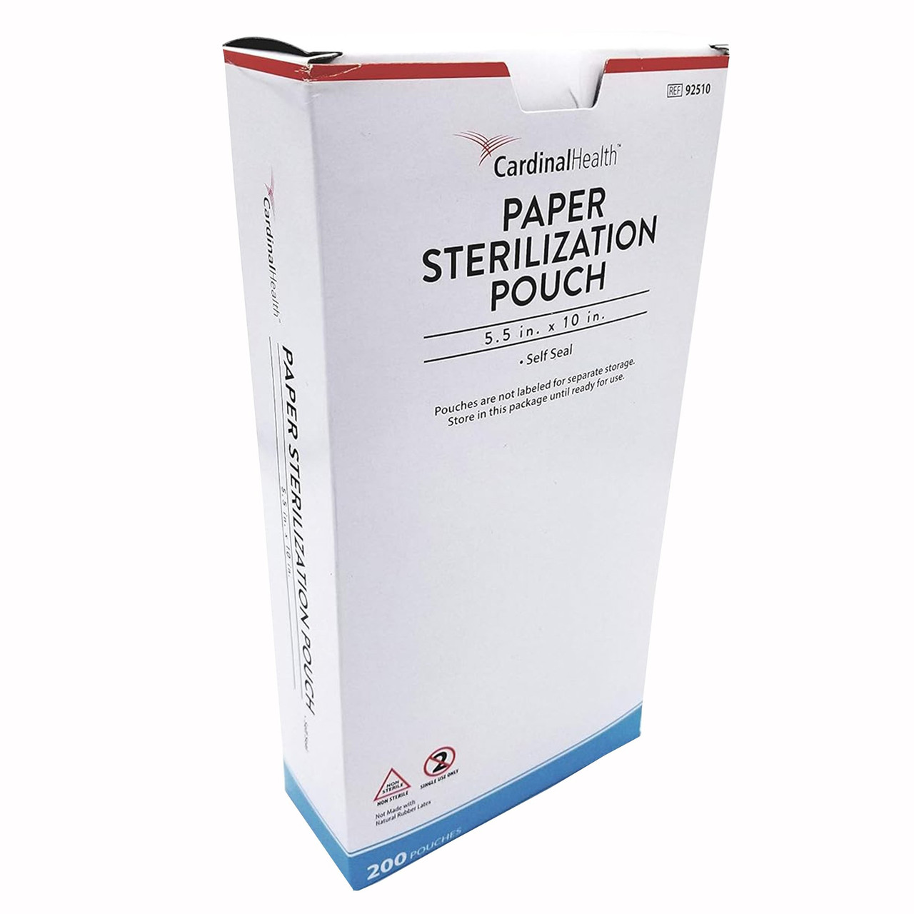 ゅん Cardinal Health™ Sterilization Pouch, 5½ x 10 Inch #92510
