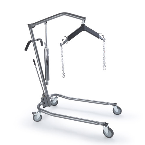 Bariatric Battery Powered Electric Patient Lift with Four Point Cradle