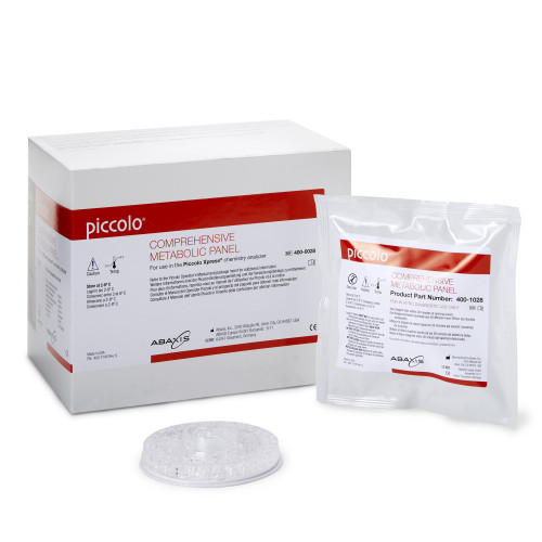 Piccolo® Reagent for use with Piccolo® Blood Chemistry Analyzer or Piccolo® Xpress™ Chemistry Analyzer, ALB, ALP, ALT, AST, BUN, Ca, Cl-, CRE, GLU, K+, Na+, TBIL, tCO2, TP tests #07P0208