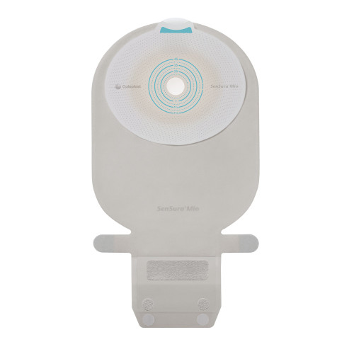SenSura® Mio One-Piece Drainable Clear / Opaque Filtered Ostomy Pouch, Maxi Length, 1-9/16 Inch Stoma #10479
