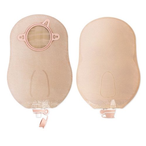New Image™ Drainable Beige Urostomy Pouch, 9 Inch Length, 2¼ Inch Flange #18413
