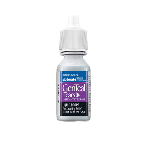 GenTeal® Tears Lubricant Eye Drops Moderate #00065042636