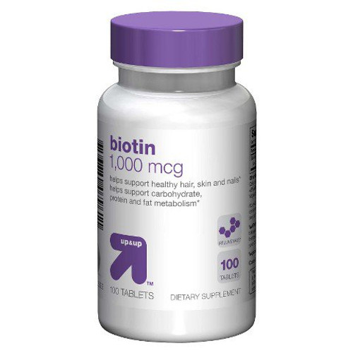 Up & Up Vitamin B-7 Biotin Supplement #07663590090